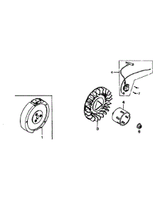 Flywheel parts for Generac Generator 5940-1 from AppliancePartsPros.com