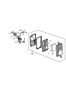 Carburetor parts for Generac Generator 5940-1 from AppliancePartsPros.com