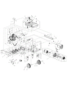 Frame Assy parts for Generac Generator 5943-5 from AppliancePartsPros.com