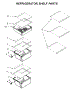 Refrigerator Shelf Parts