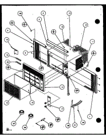 (9P2mb / P9931521r) (5P2mv / P1114101r) (5P2mv / P1114102r) (7P2mb / P1114103r) (7P2mb / P1114104r) parts for Amana Room Air Conditioner 5P2MV/P1114102R from AppliancePartsPros.com