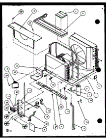 Interior Parts parts for Amana Room Air Conditioner 5P2MV/P1114102R from AppliancePartsPros.com