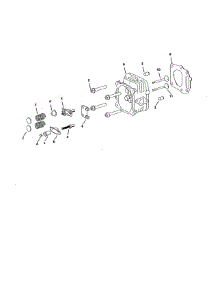 Cylinder Head Assy 951-05541 parts for Mtd Lawn & Garden Engine 5X70MU from AppliancePartsPros.com