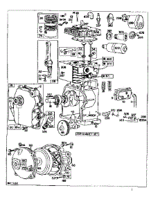 Cylinder Assembly parts for Briggs & Stratton Lawn & Garden Engine 60100 TO 60199 (940000 - 940263) from AppliancePartsPros.com