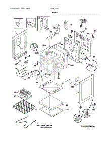 Body parts for Ikea Electric Range 60462050C from AppliancePartsPros.com