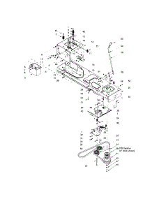 Power Take-Off System parts for Mtd Front-Engine Lawn Tractor 607 from AppliancePartsPros.com