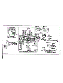 Carburetor Assembly (Choke-A-Matic) parts for Briggs & Stratton Lawn & Garden Engine 60700 TO 60797 (907100 - 907171) from AppliancePartsPros.com