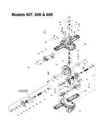 Single Speed Transmission parts for Mtd Front-Engine Lawn Tractor 608 from AppliancePartsPros.com