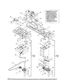 Lower Frame / Decks-Electric parts for Mtd Front-Engine Lawn Tractor 609 from AppliancePartsPros.com