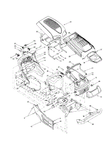 Body parts for Mtd Front-Engine Lawn Tractor 609 from AppliancePartsPros.com