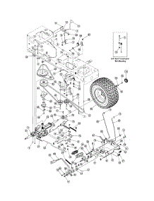 Transaxle parts for Troy-Bilt Front-Engine Lawn Tractor 60TG from AppliancePartsPros.com