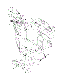 Hood / Dash parts for Troy-Bilt Front-Engine Lawn Tractor 60TP from AppliancePartsPros.com