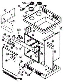 Cabinet And Electrical System Parts parts for Kenmore Refrigerator 612.7986123 (6127986123, 612 7986123) from AppliancePartsPros.com