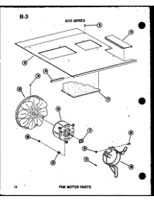 Fan Motor Parts (614-2P / P54720-59R) (614-2W / P54720-78R) (619-3P / P54720-45R) (619-3W / P54720-79R) (624-3J / P54720-48R) (624-3W / P54720-80R) (624-3J / P54720-50R) (624-3W / P54720-81R) (624-3Jh / P54720-60R) (624-3Hw / P54720-82R) (624-3Jh / P54720-61R) (624-3Hw / P54720- parts for Amana Room Air Conditioner 614-2W/P54720-78R from AppliancePartsPros.com