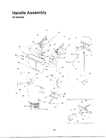 Handle Assembly parts for Mtd Gas Snowblower 614E from AppliancePartsPros.com
