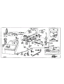 Carburetor Assembly parts for Briggs & Stratton Lawn & Garden Engine 61500 TO 61597 (0131 - 0133) from AppliancePartsPros.com