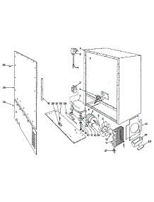 Unit Parts parts for Marvel Compact Refrigerator 61AR from AppliancePartsPros.com