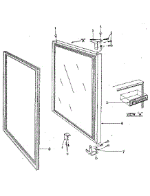 Door parts for Marvel Wine & Beverage Cooler 61WC-COMMERCIAL from AppliancePartsPros.com