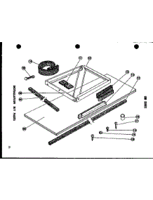 Installation Kit Parts (615-2J / P54720-1R) (621-3J / P54720-2R) (621-5J / P54720-3R) parts for Amana Room Air Conditioner 621-3J/P54720-2R from AppliancePartsPros.com