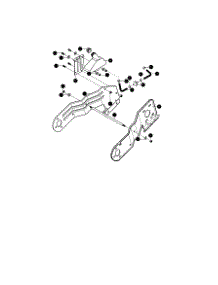 Frame Components parts for Murray Gas Snowblower 621450X4B from AppliancePartsPros.com