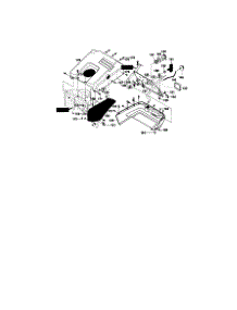 Top Cover Assembly parts for Murray Gas Snowblower 621450X4B from AppliancePartsPros.com