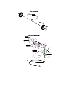 Wheel Assembly parts for Murray Gas Snowblower 621450X4B from AppliancePartsPros.com