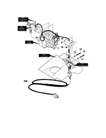 Electric Starter parts for Murray Gas Snowblower 621450X4E from AppliancePartsPros.com
