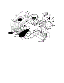 Top Cover Assembly parts for Murray Gas Snowblower 621450X4E from AppliancePartsPros.com