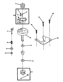 Hook System parts for Singer Mechanical Sewing Machine 6217 from AppliancePartsPros.com