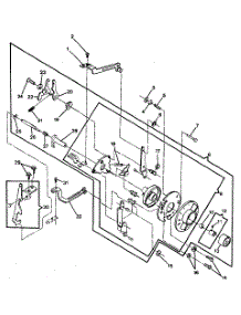 Buttonholer & Feed Regulator Cam parts for Singer Mechanical Sewing Machine 6217 from AppliancePartsPros.com