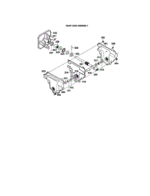 Gear Case Assembly parts for Murray Gas Snowblower 622504X8 from AppliancePartsPros.com