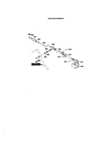 Chute Rod Assembly parts for Murray Gas Snowblower 622504X8 from AppliancePartsPros.com