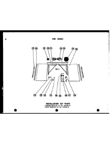 Installation Kit Parts (215-3Spg / P54299-79R) (215-3Spgh / P54299-80R) (215-5Spg / P54299-81R) (215-3G / P54299-82R) (213-5Spg / P54299-83R) (213-5Spgh / P54299-84R) (213-3G / P54299-85R) (212-2Spg / P54299-86R) (210W-3Spg / P54299-87R) (210W-3Spgh / P54299-88R) (215-5Spg-1 parts for Amana Room Air Conditioner 624-3G/P54302-24R from AppliancePartsPros.com