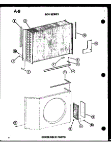 Condenser Parts parts for Amana Room Air Conditioner 624-3HL/P67119-27R from AppliancePartsPros.com