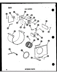 Interior Parts (614-2P / P54720-59R) (614-2W / P54720-78R) (619-3P / P54720-45R) (619-3W / P54720-79R) (624-3J / P54720-48R) (624-3W / P54720-80R) (624-3J / P54720-50R) (624-3W / P54720-81R) (624-3Jh / P54720-60R) (624-3Hw / P54720-82R) (624-3Jh / P54720-61R) (624-3Hw / P54720-8 parts for Amana Room Air Conditioner 624-3J/P54720-50R from AppliancePartsPros.com