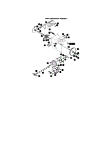 Drive Components parts for Murray Gas Snowblower 624504X6 from AppliancePartsPros.com