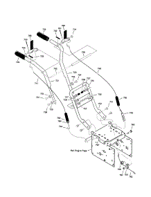 Handle parts for Murray Gas Snowblower 624505X4D from AppliancePartsPros.com