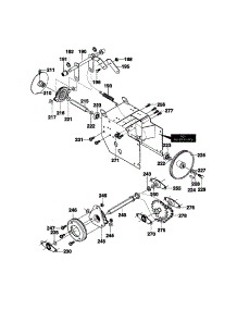 Drive Components parts for Murray Gas Snowblower 624604X35 from AppliancePartsPros.com
