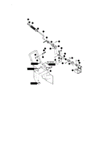 Chute Rod Repair parts for Murray Gas Snowblower 624604X81 from AppliancePartsPros.com