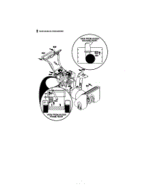 Decals parts for Murray Gas Snowblower 624604X81 from AppliancePartsPros.com
