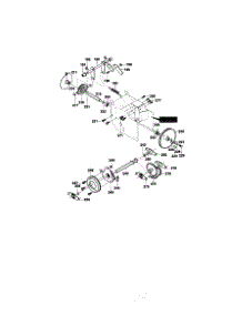 Drive Components Assembly parts for Mtd Gas Snowblower 624804X81 from AppliancePartsPros.com