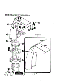 Discharge Chute Assembly parts for Mtd Gas Snowblower 624804X81 from AppliancePartsPros.com