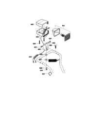Headlight Assembly parts for Mtd Gas Snowblower 624804X81 from AppliancePartsPros.com