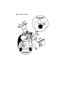 Decals parts for Mtd Gas Snowblower 624804X81 from AppliancePartsPros.com
