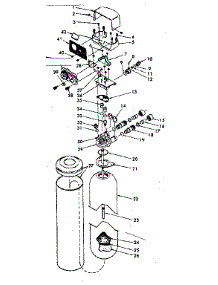 Filter Assembly parts for Kenmore Faucet Water Filter 625.340210 (625340210, 625 340210) from AppliancePartsPros.com