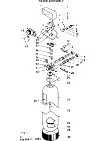 Filter Assembly parts for Kenmore Faucet Water Filter 625.342141 (625342141, 625 342141) from AppliancePartsPros.com