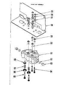 Valve Cap Assembly parts for Kenmore Faucet Water Filter 625.34231 (62534231, 625 34231) from AppliancePartsPros.com