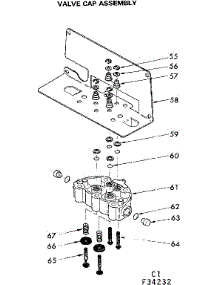 Valve Cap Assembly parts for Kenmore Faucet Water Filter 625.34232 (62534232, 625 34232) from AppliancePartsPros.com