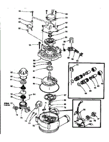 Valve Assembly parts for Kenmore Water Softener 625.348460 (625348460, 625 348460) from AppliancePartsPros.com