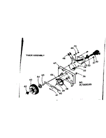 Timer Assembly parts for Kenmore Faucet Water Filter 625.349100 (625349100, 625 349100) from AppliancePartsPros.com